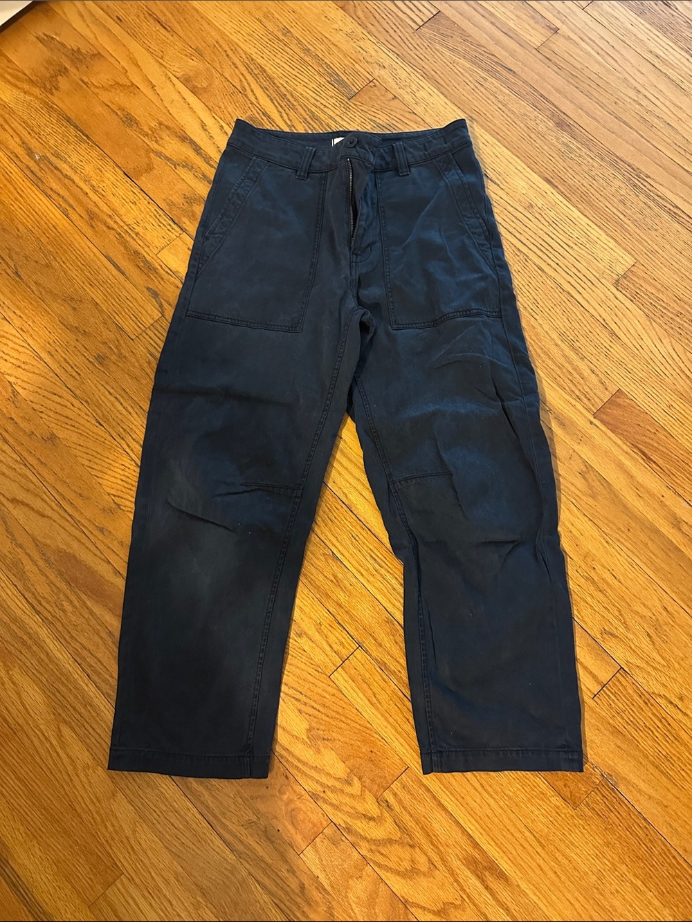 Madewell Women’s Barrel Leg Chino - Navy